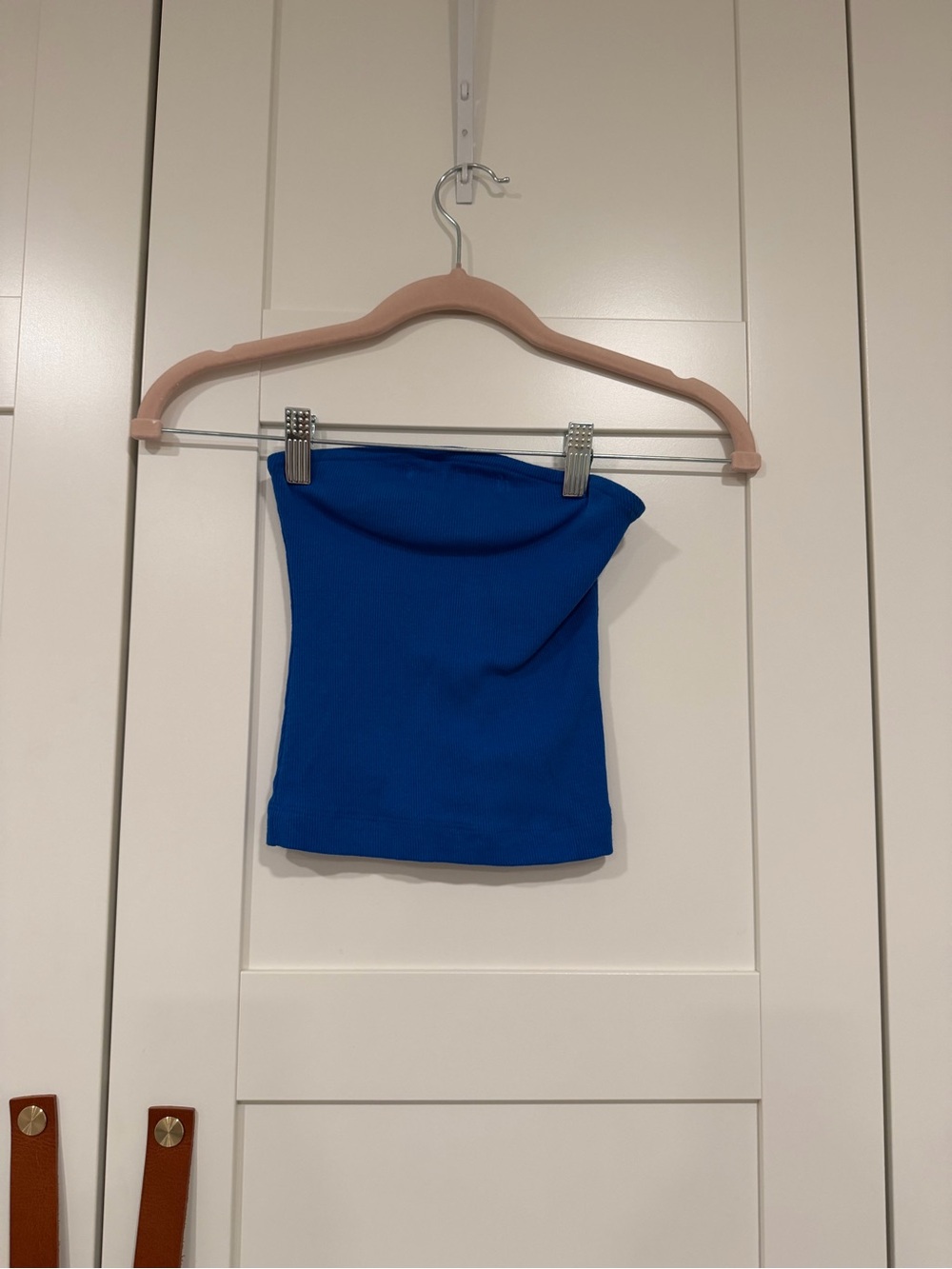 Maeve Cobalt Strapless Mini Skirt